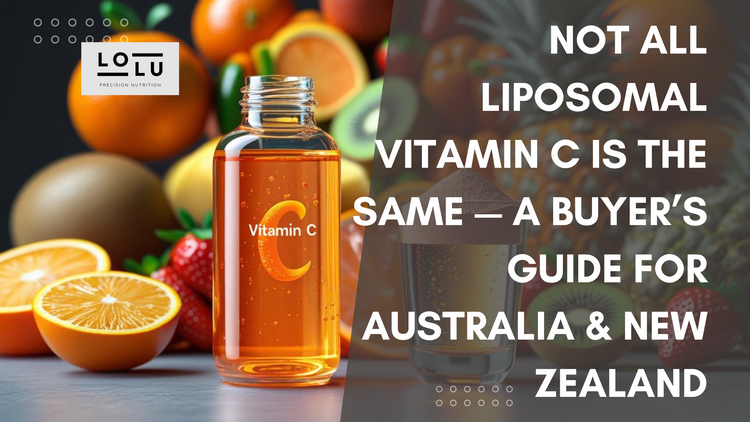 Not All Liposomal Vitamin C Is the Same — A Buyer’s Guide for Australia & New Zealand