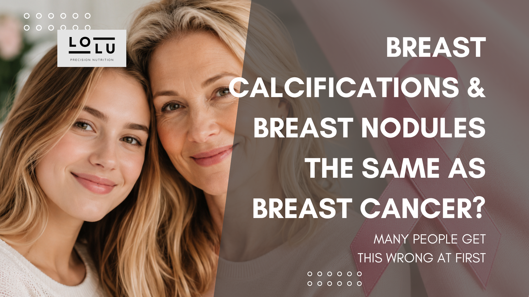Are Breast Calcifications and Breast Lumps the Same as Breast Cancer? Many People Get This Wrong at First