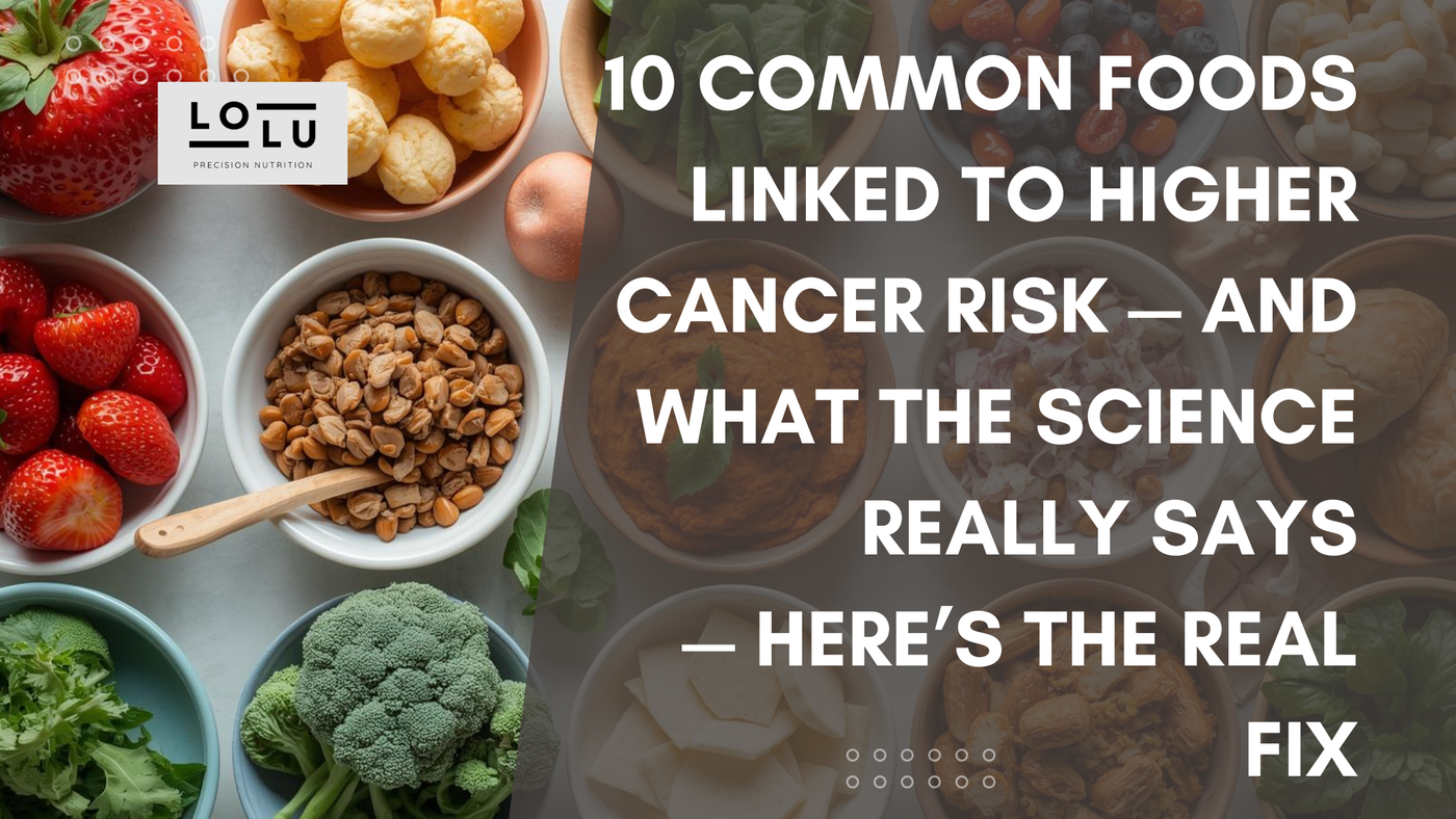 10 Common Foods Linked to Higher Cancer Risk — And What the Science Really Says