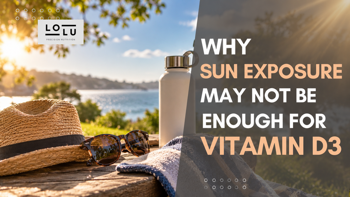 Why Sun Exposure May Not Be Enough for Vitamin D3
