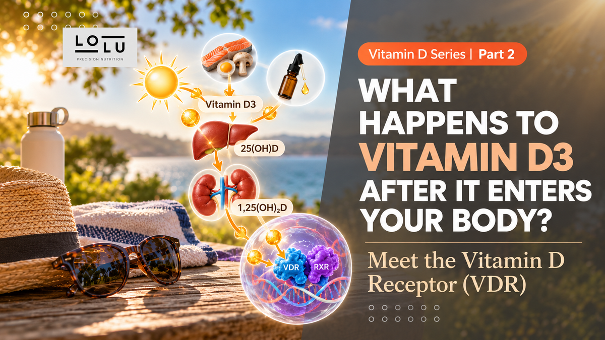 What Happens to Vitamin D3 After It Enters Your Body? Meet the Vitamin D Receptor (VDR)