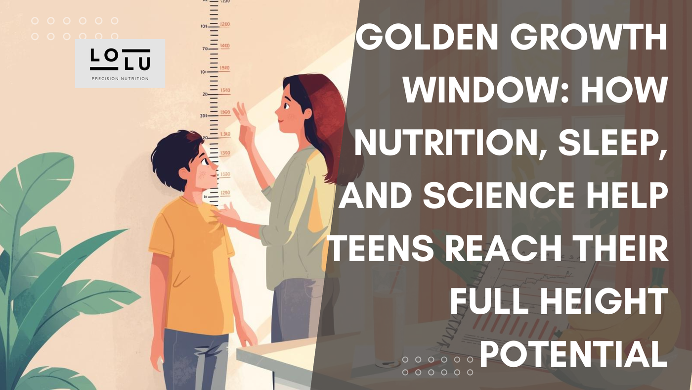 Golden Growth Window: How Nutrition, Sleep, and Science Help Teens Reach Their Full Height Potential