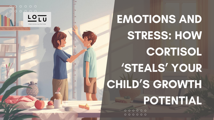 Emotions and Stress: How Cortisol ‘Steals’ Your Child’s Growth Potential