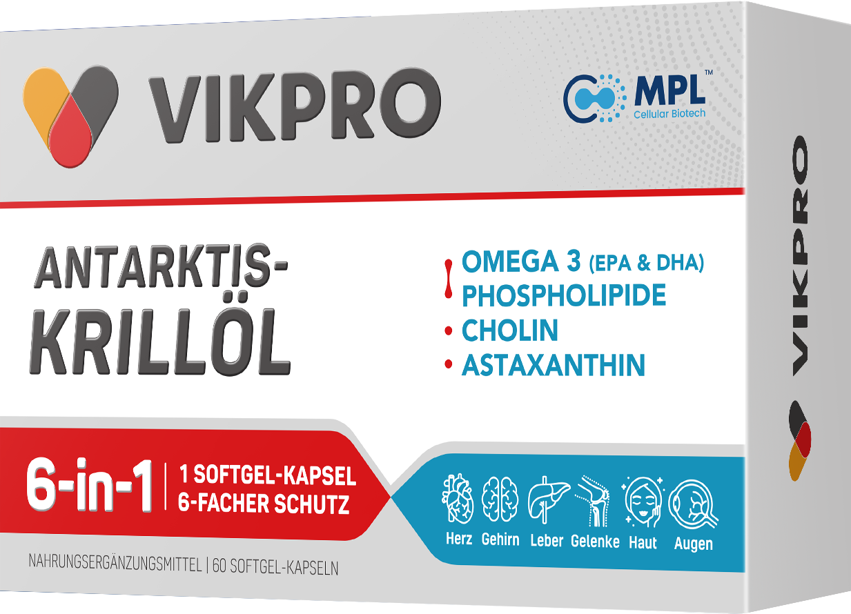 VIKPRO Antarctic Krill Oil | Superba Boost™ | 60 Softgels – LOLU™ HEALTH
