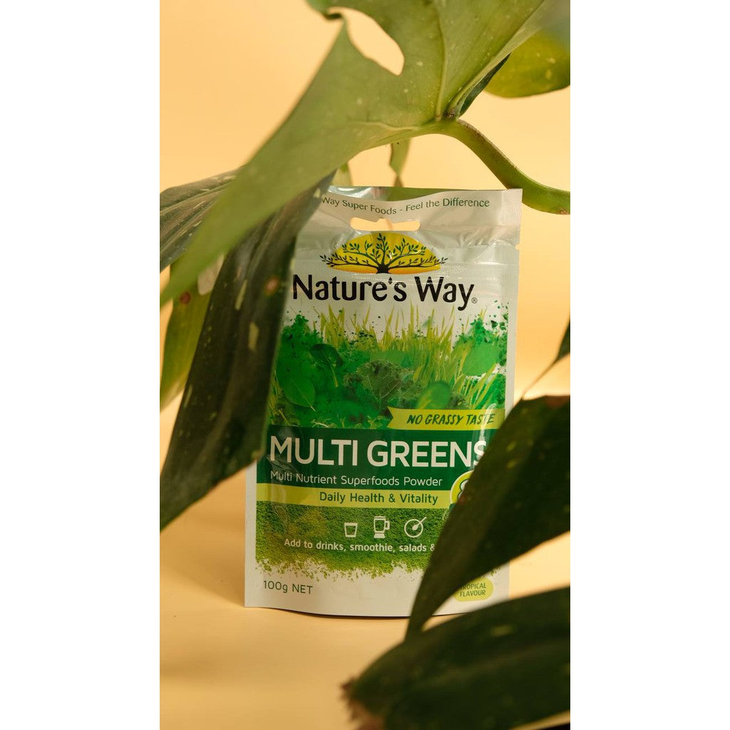 Multi Green Nature's Way Super Foods Multi Green Powder 100g – LOLU™ HEALTH