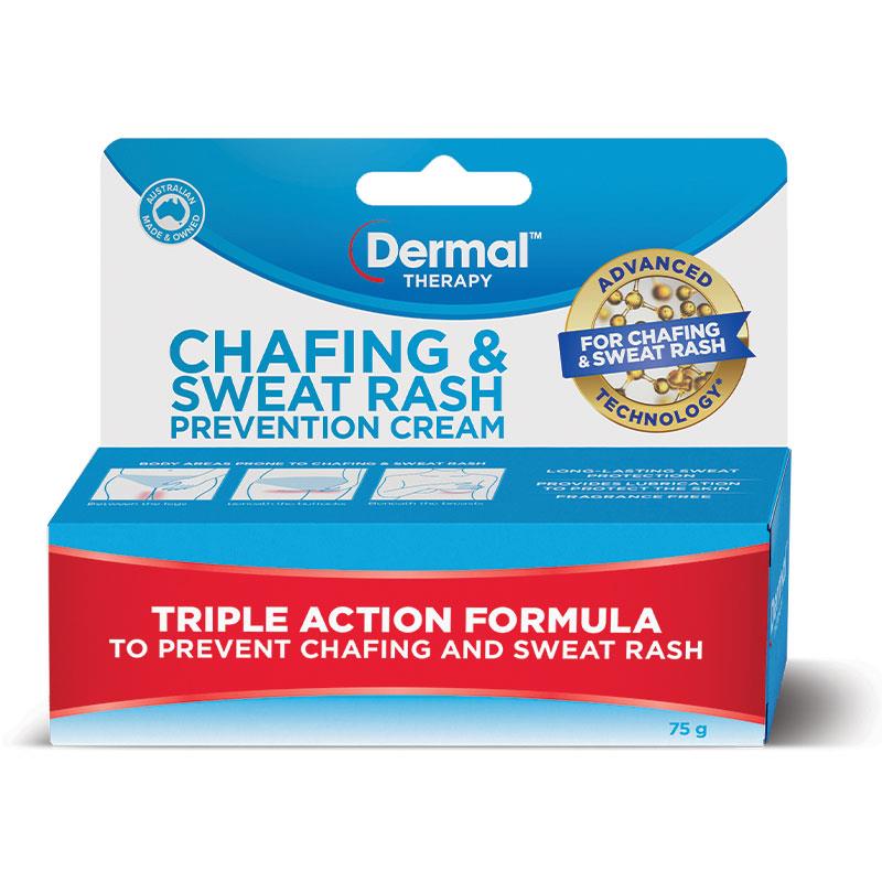 Dermal Therapy Chafing & Sweat Rash Cream 75g