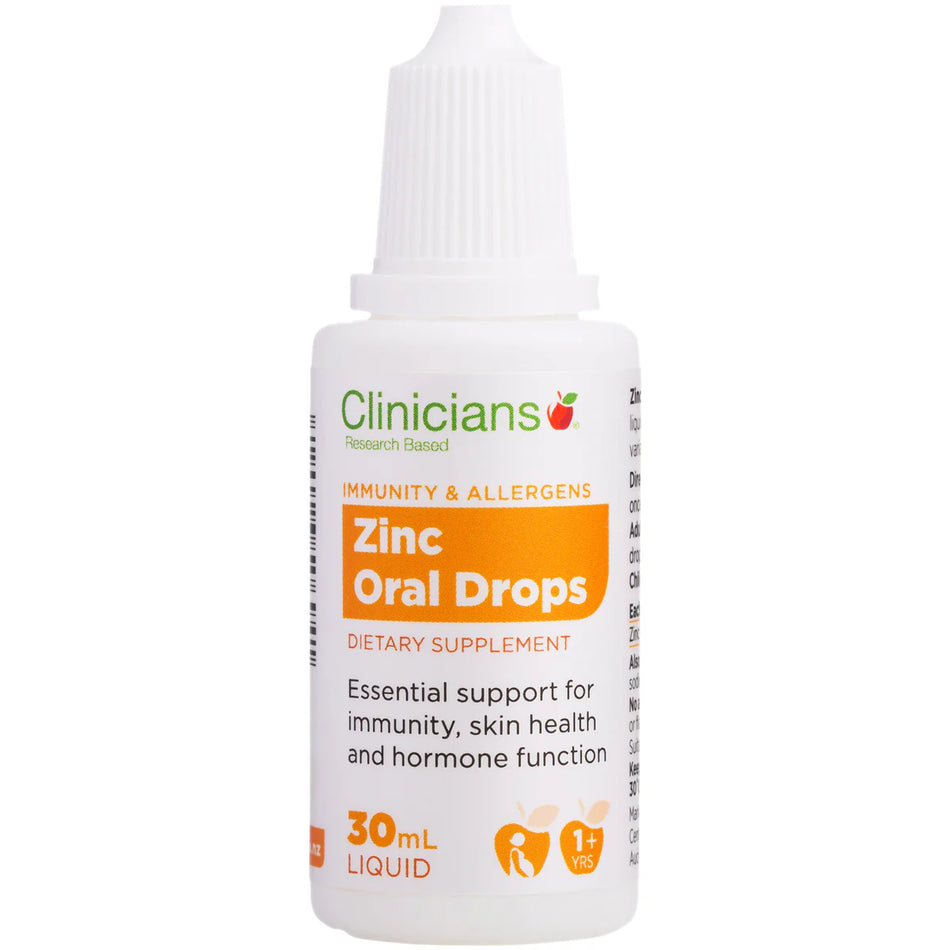Clinicians Zinc Oral Solution 30ml