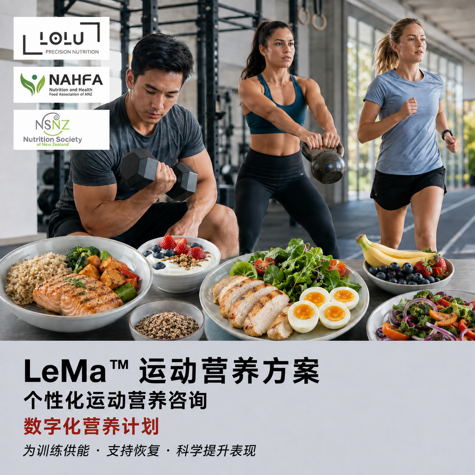 LOLU™ HEALTH LeMa™ 运动饮食 (Registered Nutritionist, Reg. 82021301; Registered Dietician, Reg. 20-02273)