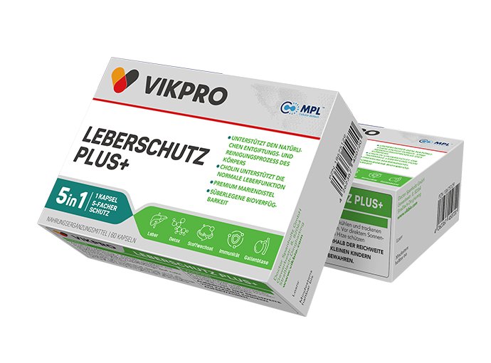 VIKPRO 進階肝臟排毒 | 60 顆軟膠囊