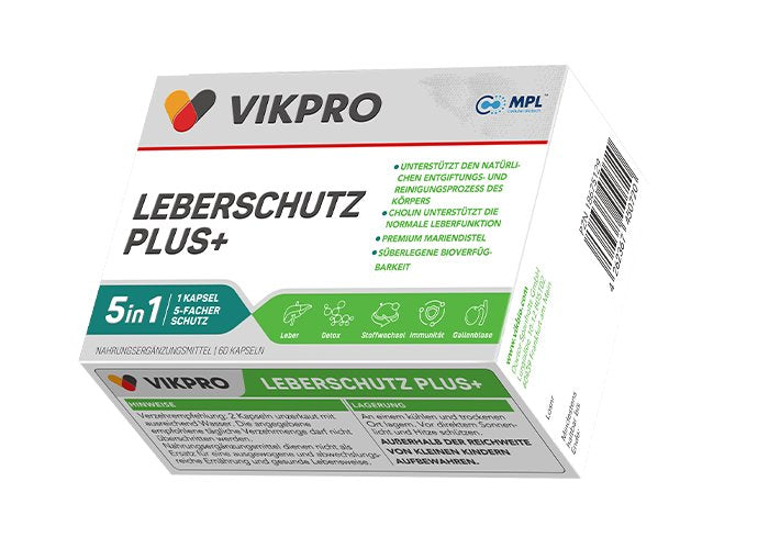 VIKPRO 進階肝臟排毒 | 60 顆軟膠囊