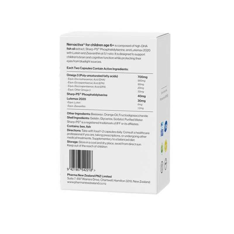 Rtg Fish Pharma New Zealand N3PUFA rTG Fish Oil Extract for Children 6+ (30 ...