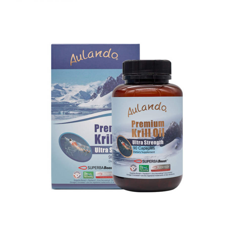 Aulando®高濃度南極オキアミオイル 500mg 90錠